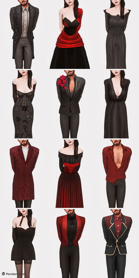 Vamp Sims 4 Cc, Sims 4 Cc Kiko Lashes, Sims 4 Button Up Shirt Men, Sims 4 Vampire Cc Clothes Maxis Match, Sims4 Cc Gothic Clothing, S4cc Vampire, Sims 4 Gothic Dress Cc, Sims 4 Backless Dress, Vampire Clothes Cc Sims 4