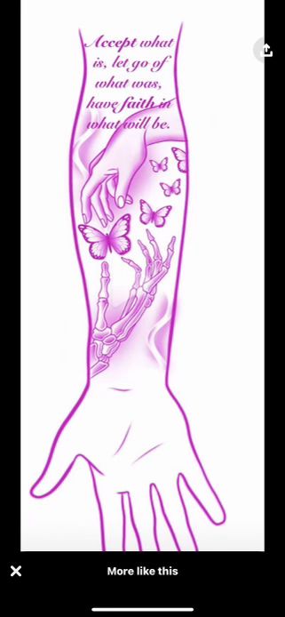 Cute Thigh Tattoos, Arm Sleeve Tattoos For Women, Half Sleeve Tattoos Drawings, Hand Tattoos For Girls, Meaningful Tattoo Quotes, Cute Hand Tattoos, Pretty Hand Tattoos, Tattoos For Women Half Sleeve, Small Pretty Tattoos