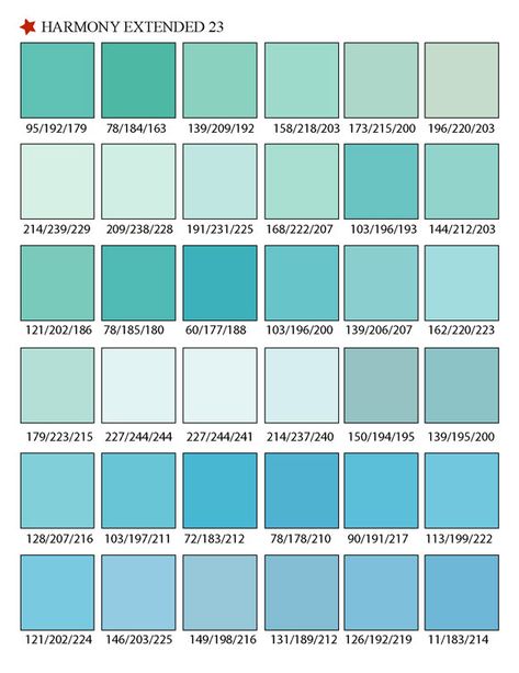 Printable RGB Color Palette Swatches - Color matching system for printing accurate colors | #RGBcolor #colorswatches #colorlibrary Rbg Color Codes, Color Codes For Bloxburg, Rgb Color Palette, Color Palette Swatches, Rgb Blue, Swatches Color, Color Library, Rgb Color Codes, Turquoise Color Palette