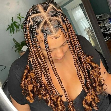 Coi Leray Braids, Large Knotless, Coi Leray, Chunky Braids, Big Box Braids, Short Box Braids, Big Box Braids Hairstyles, Box Braids Hairstyles For Black Women, Quick Braided Hairstyles