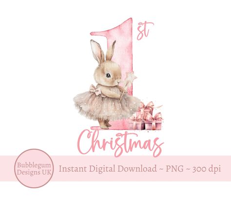 Bunny 1st Birthday, Hope Christmas, Christmas Tutu, 1st Birthday Tutu, Ballet Party, Bunny Birthday, Globe Ornament, Santa Sack, Baby Bunny