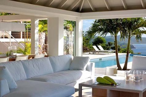 Villa DKD-05-1 Kind Design Saint Barts, Caribbean Homes, Tropical Living, St Barts, Luxury Retreats, Beach Living, Luxury Holidays, Island Home, Dream Spaces