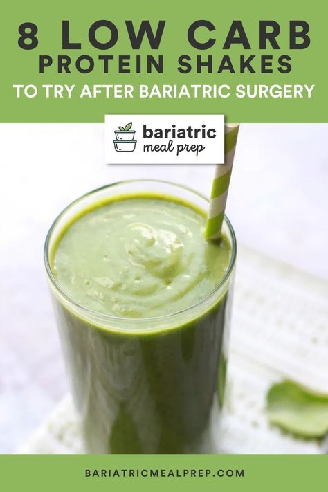 Protein Shakes For Keto Diet, Protein Shakes Bariatric, Savory Protein Shakes, High Protein Low Carb Smoothies, Bariatric Smoothie Recipes, Low Carb Shakes Smoothie, Low Sugar Protein Shakes, Bariatric Smoothies, High Protien Smoothies