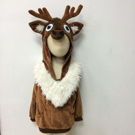 Sven Costume, Moose Costume, Fancy Dress Diy, Frozen Halloween Costumes, Seussical Costumes, Frozen Jr, Frozen Costumes, Frozen Musical, Frozen Halloween