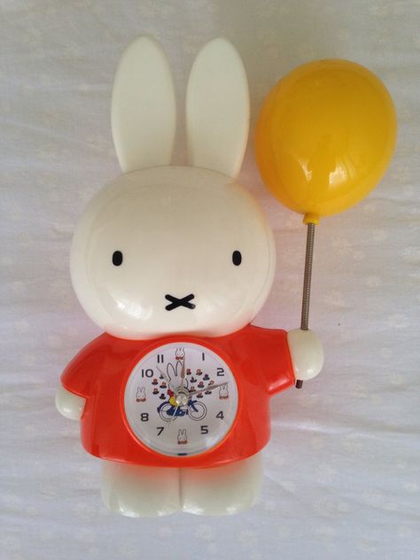 My miffy clock Miffy Clock, Vision Board Project, Cool Clocks, Cute Room Decor, Humble Abode, Dream Rooms, Bits And Bobs, Unique Furniture, Finding Joy