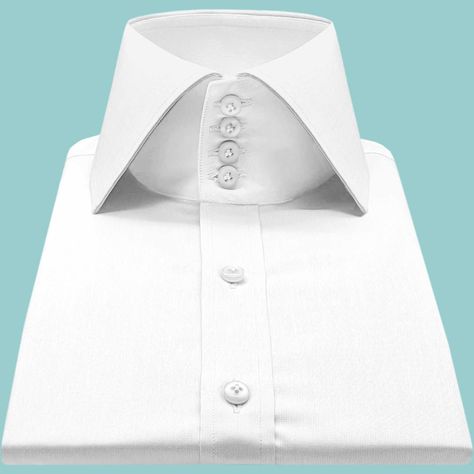 Grandad Collar Shirt, High Collar Shirts, Banded Collar Shirts, Mens Dress Shirts, Cotton Shirts For Men, Shirt Cuff, Making Shirts, Tailored Shirts, Collar Shirt