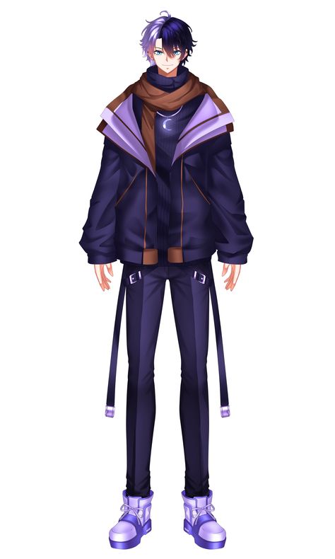 My Vtuber Character Full Body Model Male Vtuber, Full Body Model, Vtuber Model, Full Body, Concept Art, Illustration Art, Geek Stuff, Illustrations, Quick Saves