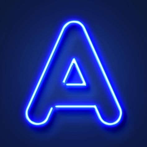 Ambition Quotes, Just Friends Quotes, Photo Letters, Mobile Photo Editing, Blue Neon, Blue Logo, Infiniti Logo, Letter A, Just Friends