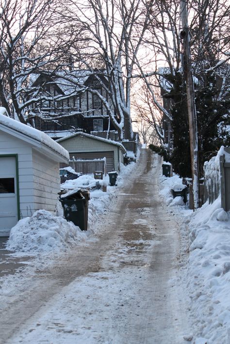 IMG_6104a | Madison, Wisconsin, alley, Vilas neighborhood | Beth Harper | Flickr Wisconsin Gothic, Rain Apartment, Wisconsin Wallpaper, Wisconsin Aesthetic, Midwest Core, Midwest Gothic, Usa Aesthetic, Wisconsin Winter, October Country