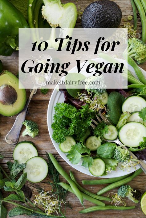 10 Tips for Going Vegan Ancestral Nutrition, Vegan Tips, How To Become Vegan, Why Vegan, Vegan Alternatives, Vegan Restaurants, Plant Based Eating, Green Salad, Vegan Lifestyle