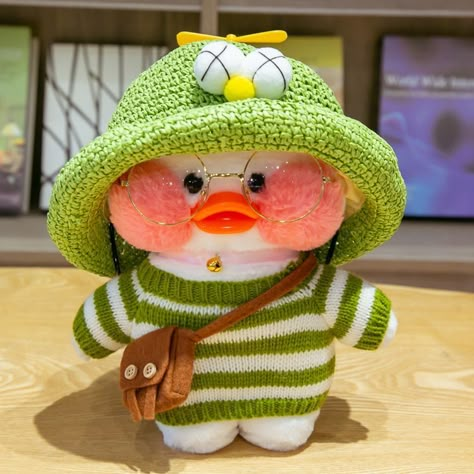 Duck Plushie, Stuffed Duck, Duck Stuffed Animal, Duck Doll, Cute Clock, Cuddly Teddy Bear, Cute Stuffed Animals, Cute Toys, Cute Plush