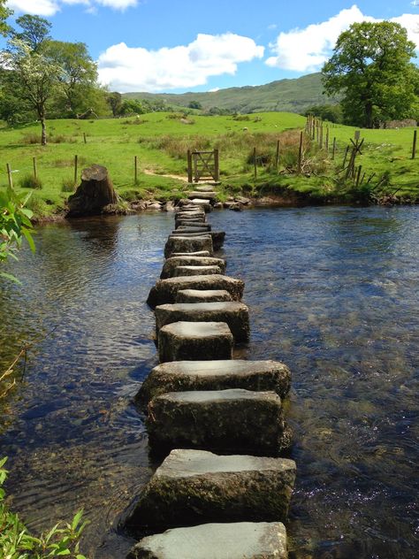 Come walk with me.........: Day and night navigation on Loughrigg and a wander... Bridge Ideas, Pond Bridge, Stone Bridges, Take The High Road, Beautiful Scenes, Forest Path, Stone Path, Farm Design, Fish Ponds