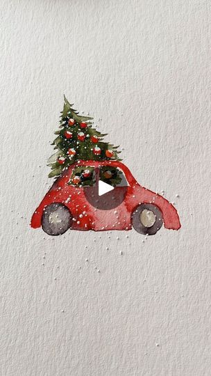 Watercolour Christmas, Easter Paintings, Learn Watercolor Painting, Learn Watercolor, Watercolor Paintings For Beginners, Watercolor Christmas Cards, Mish Mash, December 27, Watercolor Inspiration