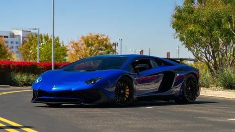 2017 Lamborghini Aventador SV LP750-4 VIN: ZHWUF3ZD7HLA06096 - CLASSIC.COM Tesla Car Aesthetic, New Tesla Roadster, 2023 Tesla, Cool Truck Accessories, Car Seat Poncho, New Tesla, Aesthetic Cool, Mopar Muscle Cars, Tesla Roadster