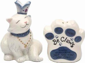 Amazon.com: Appletree Design Be Claws You're My Friend Salt and Pepper Set, 3-1/2-Inch, You Are Perfect Just The Way You Are: Home & Kitchen Paws And Claws, Salt And Pepper Set, Kit Kat, Cat Stuff, The Way You Are, You Are Perfect, Salt And Pepper Shaker, Salt And Pepper Shakers, Hand Painted Ceramics