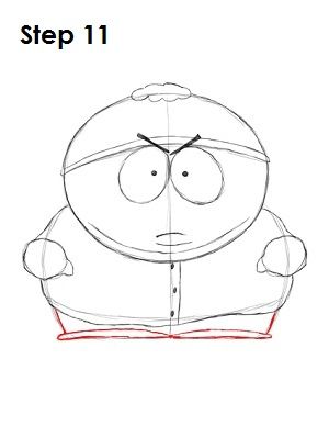 Draw Eric Cartman Cartman Drawing, Thing To Draw, Drawing Concepts, Spongebob Drawings, Eric Cartman, Easy Canvas Art, Silhouette Stencil, Cloud Shapes, Mini Canvas Art