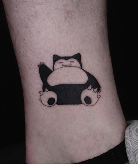 Lofi Tattoo Ideas, Simple Nerdy Tattoos, Static Shock Tattoo, Csgo Tattoo, Snorlax Tattoo, Shock Tattoo, Pokemon Tattoos, Pokemon World, Nerdy Tattoos