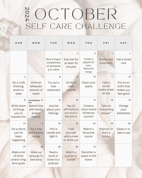 Save this post for the Ultimate October Self-Care Challenge! • Who thinks they can do it? You Poem, Self Care, Feel Good, The Outsiders, Take That, Songs, Make It Yourself, Feelings, 10 Things