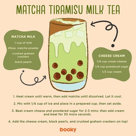 Boba Tea Recipe, Homemade Recipe Books, Drink Recipies, Kitchen Witch Recipes, Tea Drink Recipes, Recipe Book Diy, Homemade Cookbook, Recipe Drawing, Drink Recipes Nonalcoholic