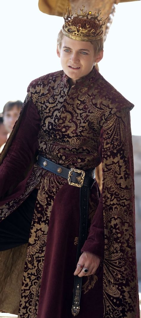 Joffrey Baratheon Joffrey Baratheon Outfit, Game Of Thrones Outfits Men, Game Of Thrones Joffrey, Game Of Thrones King, Jack Gleeson, King Joffrey, Joffrey Baratheon, Got Costumes, Game Of Thrones Costumes