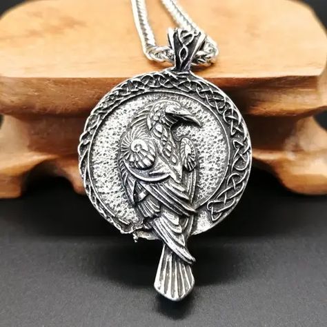 Temu | Search cicada necklace Norse Raven, Odin Raven, Vikings Jewelry, Celtic Raven, Crow Pendant, Viking Odin, Celtic Viking, Raven Pendant, Raven Necklace