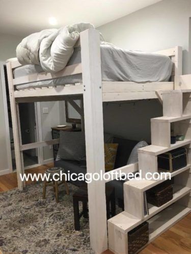 Queen Loft Bed, Bunk Bed Decorating Ideas, Adult Loft Bed, Queen Loft Beds, A Loft Bed, Loft Bed Plans, Diy Loft Bed, Kura Bed, Loft Bunk Beds