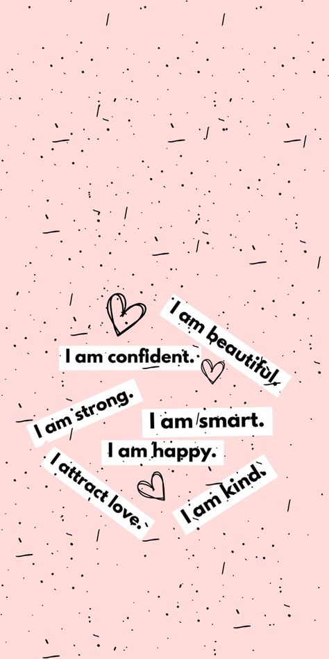 Happy Wallpaper Aesthetic Pink, Aesthetic Wallpaper Affirmation, Positive Vibes Wallpaper Aesthetic, Confidence Wallpaper, Motivasi Diet, Positive Quotes Wallpaper, Generations Quotes, Desain Quilling, Inspirational Quotes Wallpapers