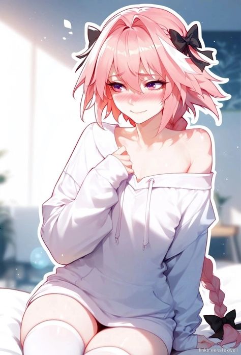 Fem Boy Outfits, Astolfo Fate, Anime Traps, Figure Drawing Reference, Cute Anime Pics, Anime Artwork, Cute Anime Character, Cute Icons