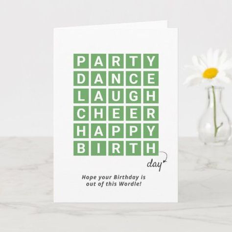 Birthday E Cards Funny, Birthday Card Ideas For Friends Handmade Funny, Wordle Birthday Card, Late Birthday Card Funny, Cheeky Birthday Cards, Letter Birthday, Dance Happy, World Dance, Cards Greeting