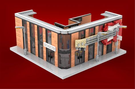 LEGO IDEAS - Music and Jewelry Lego Jewelry, Car Showroom, Lego Cars, Empty Spaces, Lego Ideas, Old Building, Music Store, 2nd Floor, Wall Spaces