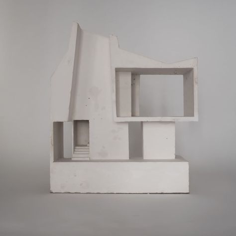 Petra Gipp Studio on Instagram: “casted plaster section model for our new project n a t u r e ´s p l a c e” Plaster Cast Architecture Models, Gypsum Model Architecture, Plaster Model Architecture, Plaster Architecture Model, Section Model Architecture, Emotion Museum, Folly Architecture, Arch Sculpture, Section Model