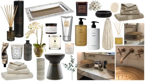 HOW TO CREATE A LUXURY SPA BATHROOM AT HOME - GIRL ABOUT HOUSE Luxury Bathroom Amenities, Spa Bathroom At Home, Mini Spa Bathroom, Bathroom Ideas Master Bath, Spa Bathroom Ideas Master Bath, Dream Showers, Spa Inspired Bathroom Decor, Retreat Bathroom, Spa Bathroom Ideas