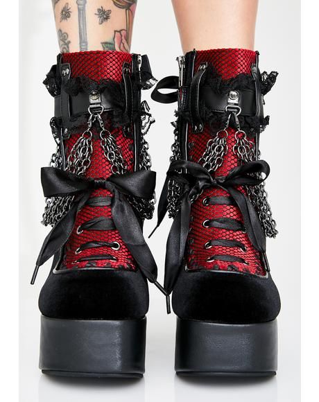 Alt Shoes, Goth Shoes, Goth Boots, Demonia Shoes, The Misfits, Punk Boots, Black Platform Boots, Cute Heels, Swag Shoes