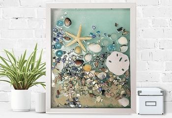 Create an Epoxy Resin Sea Glass Project Window Collage, Sea Collage, Sea Glass Window, Resin Sea, Diy Resin Mold, Epoxy Resin Art, Crushed Glass, Bathroom Inspiration Decor, Glass Gems