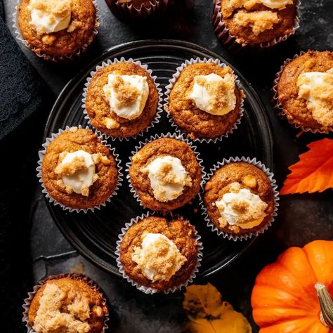 Discover the perfect fall treat with our mouthwatering pumpkin cream cheese muffins recipe. Moist, flavorful, and oh-so-indulgent! Pumpkin Cream Cheese Swirl Muffins Recipe, Cream Filled Pumpkin Muffins, Muffins With Coconut Flour, Cream Cheese Filled Pumpkin Muffins, Taste Great Foodie Pumpkin Cream Cheese Swirl Muffins, Pumpkin Cream Cheese Muffins Food Network, Pumpkin Cream Cheese Muffins, Pumpkin Cream Cheese, Morning Brunch