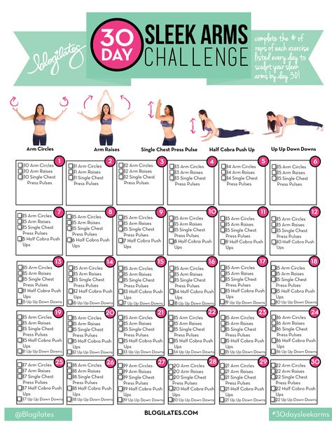 30 Day Arm Challenge, Arm Workout Challenge, 30 Day Arm, Arm Challenge, Love Handle Workout, Insanity Workout, 90 Day Challenge, 30 Day Fitness, Workout Calendar