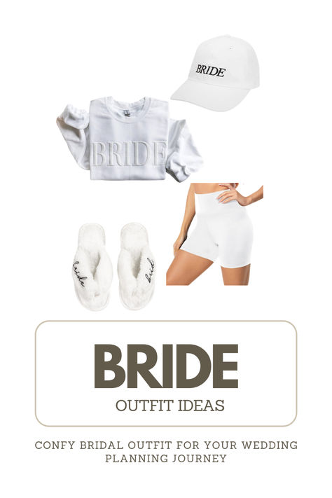 bride attire. comfy bride attire from amazon Comfy Bride Outfit, Bride Attire, Budget Friendly Wedding, Bride Outfits, Outfits To Wear, Bride Clothes, Bride To Be, Bridal Outfits, Wedding Saving