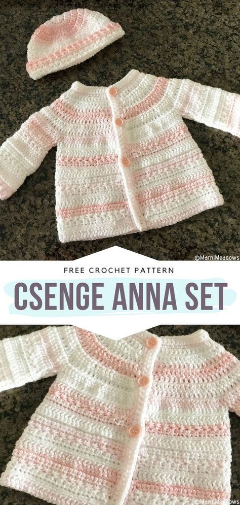 Free Crochet Baby Sweater Patterns, Free Crochet Baby Patterns, Crochet Baby Cardigan Free Pattern, Crochet Baby Sweater Sets, Crocheted Sweaters, Baby Cardigan Pattern Crochet, Crochet Baby Sweater Pattern, Crochet Baby Jacket, Aran Cardigan