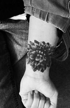 Dahlia wrist tattoo. Black Dahlia Tattoo, Dahlia Flower Tattoo, Black Dahlia Flower, Dahlia Flower Tattoos, Dahlia Tattoo, Black Dahlia, Wrist Tattoo, Dahlia Flower, Tattoo Inspo