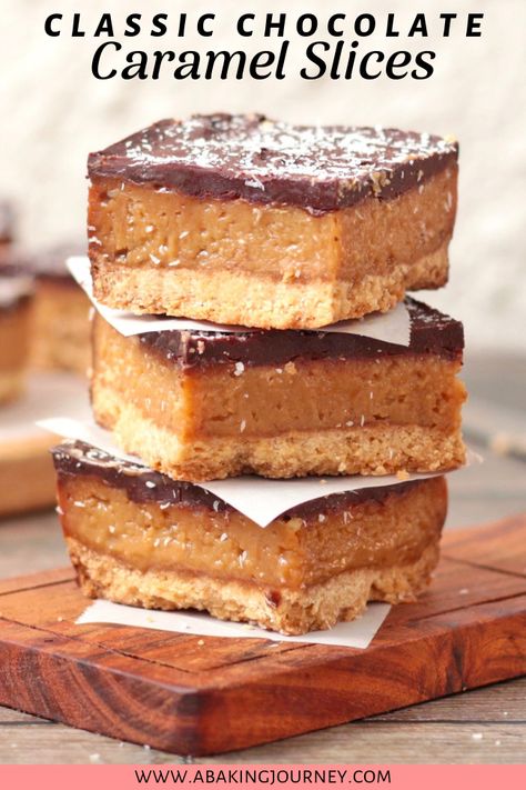 Carmel Slices Recipe, Biscuit Base Desserts, Biscuit Base Recipe, Easy Caramel Slice, Caramel Slice Recipe, Snack For Adults, Caramel Slices, Australian Snacks, Australian Recipes