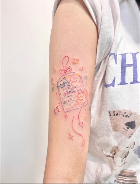 Pastel Tattoos, Pastel Tattoo, Green Tattoo, Green Tattoos, Fruit Tattoo, Horoscope Tattoos, Cute Pastel, Elegant Tattoos, Simplistic Tattoos