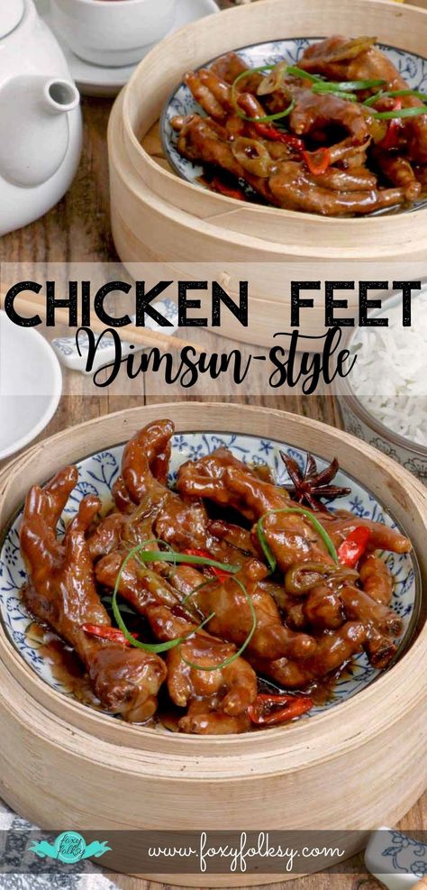 Spicy Chicken Feet Recipe, Chicken Feet Dimsum Recipe, Chicken Feet Dimsum, Duck Feet Recipes, Asian Chicken Feet Recipe, Dimsum Chicken Feet Recipe, Dim Sum Chicken Feet Recipe, Chinese Chicken Feet Recipe, Chicken Feet Recipe Easy