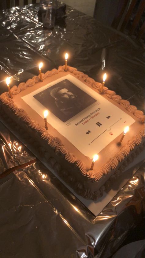 Ratchet Happy Birthday Cake, Ratchet Happy Birthday, Drake Birthday Cake, Drake Cake, Drake's Birthday, Beautiful Birthday Cakes, Happy Birthday Cake, Happy Birthday Cakes, Tea Light Candle