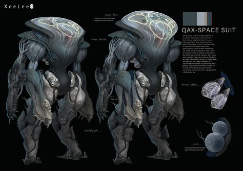 ArtStation - ALIEN EQUIPMENT-XEELEE, Allen Phoenix Alien Mech, Extraterrestrial Beings, Alien Technology, Suits Ideas, Cosmic Dust, Monsters Art, Futuristic Armor, Alien Ship, Racing Art