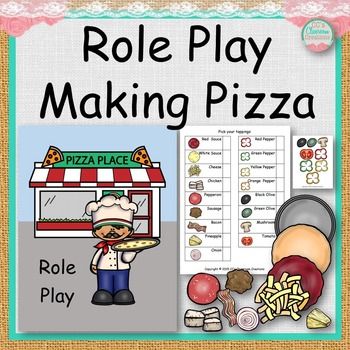 Rhyme Worksheet, Play Pizza Shop, School Pizza, College Apps, Activity For Students, Dough Pizza, Making Pizza, Dramatic Play Preschool, Play Activity