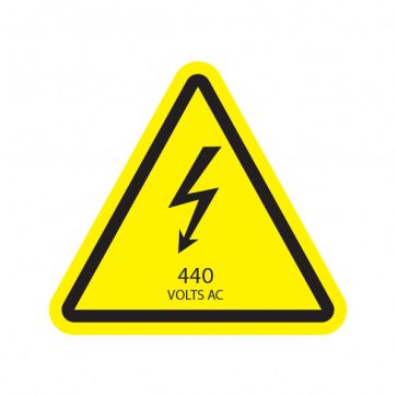 Danger High Voltage 440 Volts Ac 14283 Danger High Voltage, Danger Signs, Safety Signs, Dark Art Drawings, High Voltage, Rio De Janeiro, Vinyl Sticker, Gaming Logos, Novelty Sign