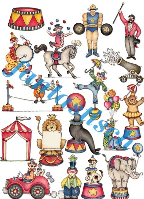 Circus Illustration, Carnival Posters, Circus Poster, Circus Animals, Circus Art, Carnival Themes, Animal Activities, Circus Theme, Vintage Circus