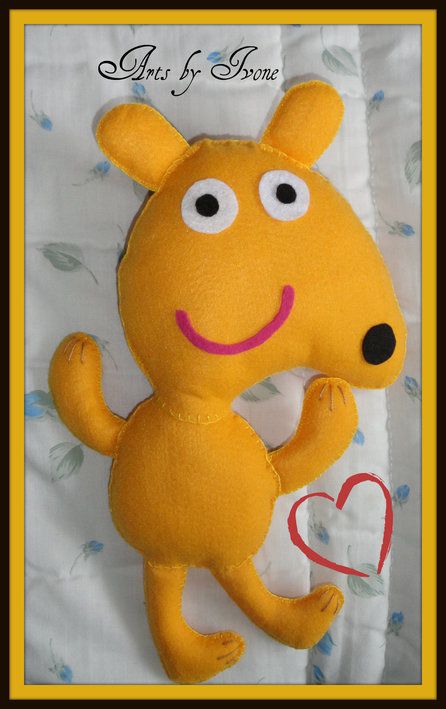 TED URSINHO DA PEPA PIG Pepa Pig, Ants, Dinosaur Stuffed Animal, Pikachu, Toys, Animals, Fictional Characters, Art