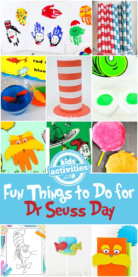 Dr. Seuss Crafts, Dr Seuss Preschool Activities, Dr Seuss Art, Dr Seuss Preschool, Dr Seuss Activities, Dr Seuss Crafts, Seuss Crafts, Dr. Seuss, Dr Seuss Week