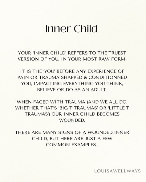 On your journey back to discovering who you truly are, the version of you before everything external shaped you, you’ll be faced with re-parenting your inner child & inner teen. And that’s how you become the person you needed back then.🤍 #nervoussystem #nervoussystemregulation #somatictherapy #somatichealing #healing #innerchildwork #innerchildhealing #traumahealing #embodiment Parts Therapy, Inner Child Quotes, Healthy Coping Skills, Inner Child Healing, Working With Children, Healing Quotes, Coping Skills, Inner Child, Nervous System